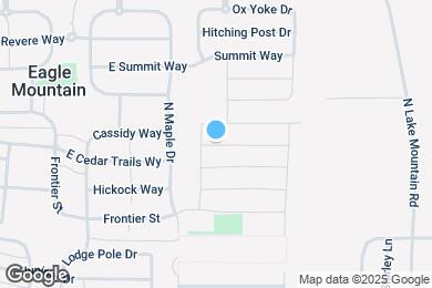 Map image of the property - 2367 E Wild Horse Way