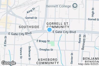 Map image of the property - 803 Pearson St