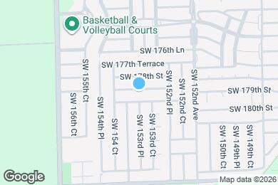 Map image of the property - 15356 SW 178th Ter