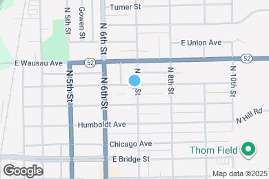 Map image of the property - 629 Park Ave