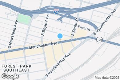 Map image of the property - 4137 Manchester Ave