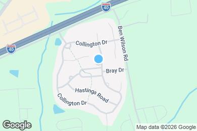 Map image of the property - 1001 Collington Dr