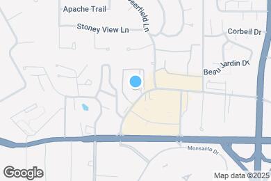 Map image of the property - The Vue at Creve Coeur