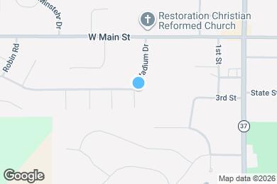 Map image of the property - 301 Stadium Dr