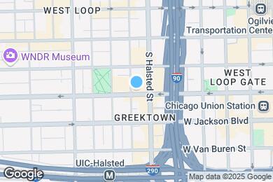 Map image of the property - 812 W Adams St