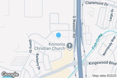 Map image of the property - 5122 Eastcreek Dr