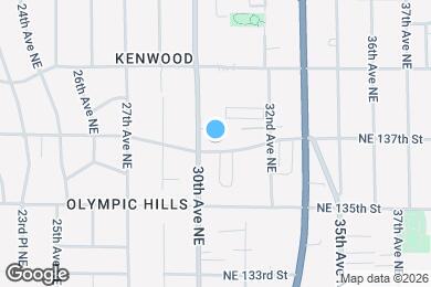 Map image of the property - 3010 NE 137th St