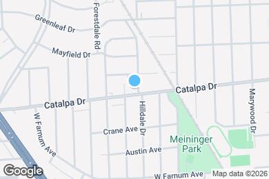 Map image of the property - 1003 Hilldale Dr