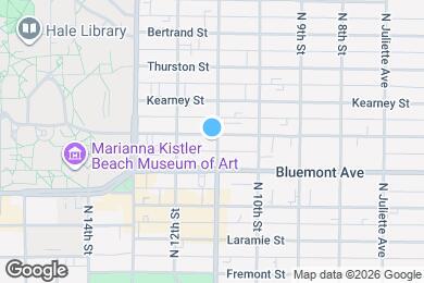 Map image of the property - 821 N 11th St