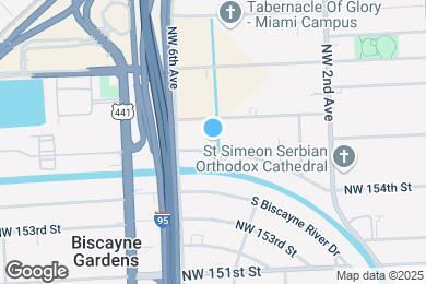 Map image of the property - 535 N Biscayne River Dr