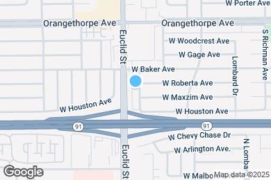 Map image of the property - 1507 S Roosevelt Ave