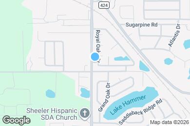 Map image of the property - 1598 Royal Oaks Dr