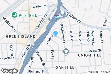 Map image of the property - 61 Harrison St