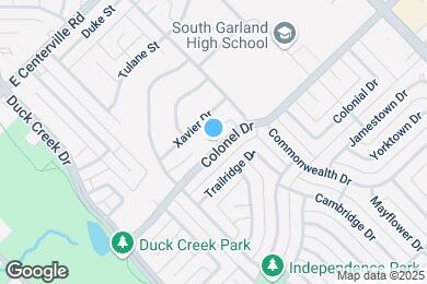 Map image of the property - 305 Colonel Dr