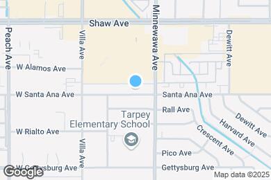 Map image of the property - 61 W Santa Ana Ave