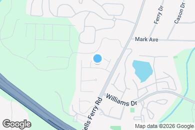 Map image of the property - 107 Bridge View Dr