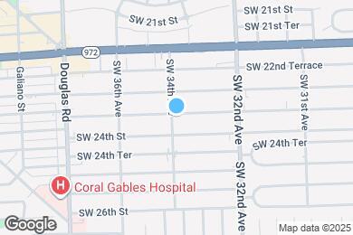Map image of the property - 2341 SW 34th Ave