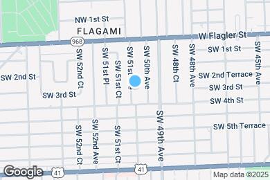 Map image of the property - 301 SW 51st Ave