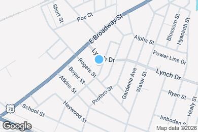 Map image of the property - 515 Middle St