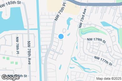 Map image of the property - 18032 NW 74th Ct