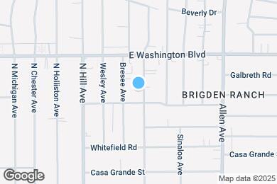 Map image of the property - 1237 N Sierra Bonita Ave