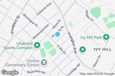 Map image of the property - 21 Lindsley Ave