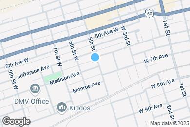 Map image of the property - 500 Madison Ave