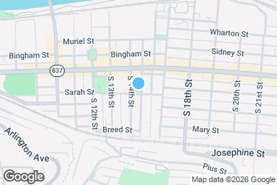 Map image of the property - 110 S 15th St