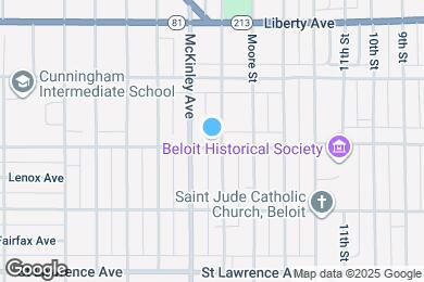 Map image of the property - 1411 Portland Ave