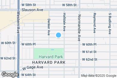 Map image of the property - 1522 W 60th St