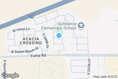 Map image of the property - 23943 W Hadley St