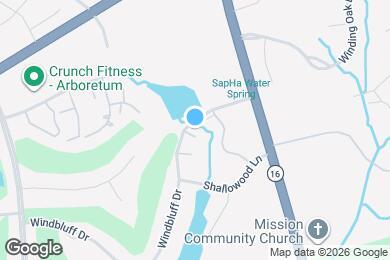 Map image of the property - 3125 Windbluff Dr