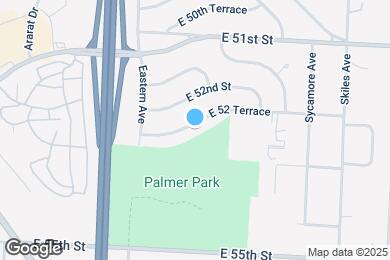 Map image of the property - 7601 E 52 Terrace