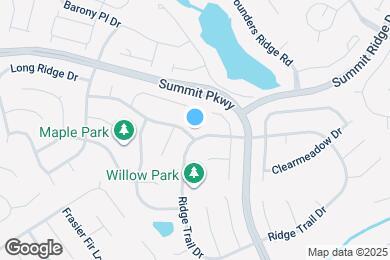 Map image of the property - 516 Ridge Trail Dr