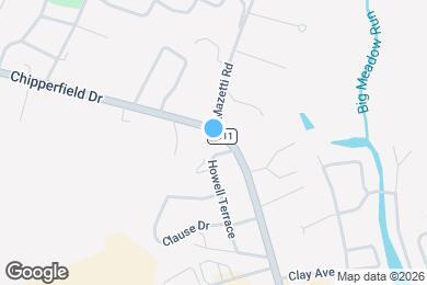 Map image of the property - 1303 Chipperfield Dr