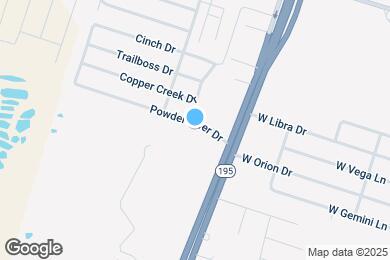 Map image of the property - 1108 Powder River Dr