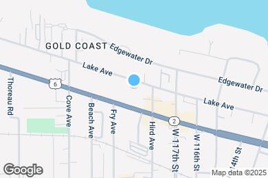 Map image of the property - 11825 Lake Ave