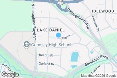 Map image of the property - 1403 Cardinal Pl