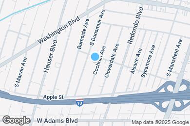Map image of the property - 2315 S Cochran Ave