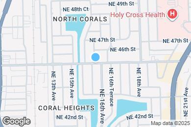 Map image of the property - 1568 NE 45th St