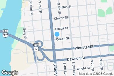 Map image of the property - 309 Queen St