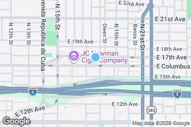Map image of the property - 1716 E Columbus Dr