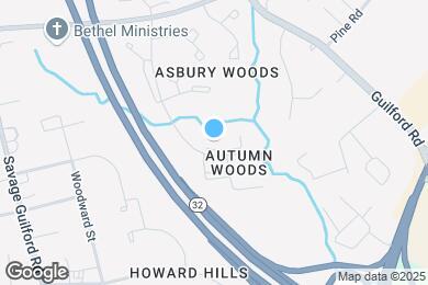 Map image of the property - Autumn Woods Apartments