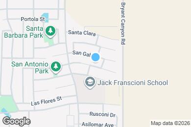 Map image of the property - 1151 La Colina St