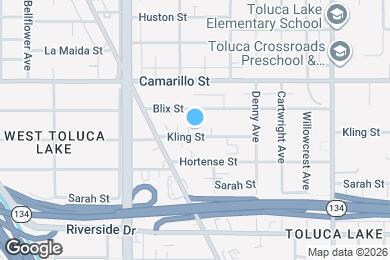 Map image of the property - 10847 Kling St