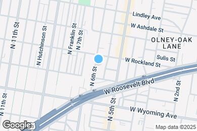 Map image of the property - 4835 N 6th St