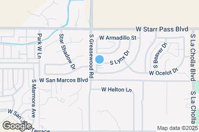 Map image of the property - 1417 S Lynx Dr