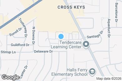 Map image of the property - The Groves Townhomes and Apartments