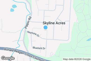 Map image of the property - 8585 Sunlight Dr