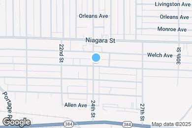Map image of the property - 301 24th St